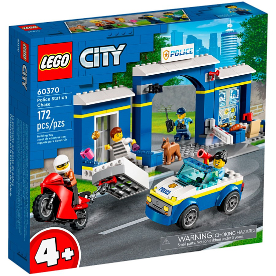 Конструктор LEGO City 60370 Побег из полицейского участка