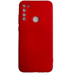 Силиконовый чехол SILICONE CASE New ERA для Xiaomi Redmi Note 8T красный