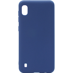 Силиконовый чехол DEPPA для Samsung Galaxy A10 (2019) синий (Gel Color Case)