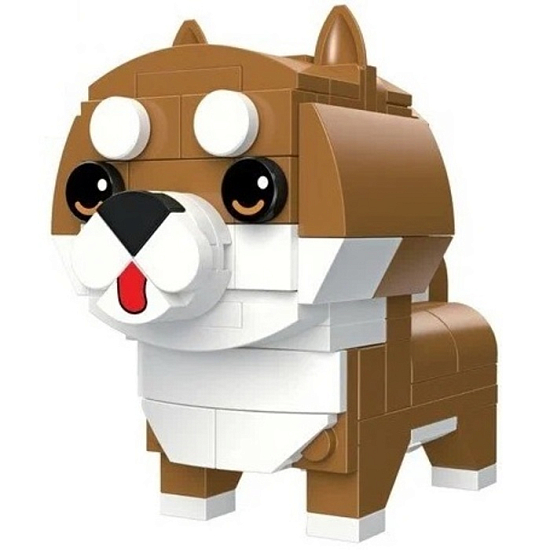 Конструктор Cute pets, Сиба-Ину, 102 детали