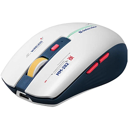 Мышь БП DEFENDER Dila MM-282 белый/синий