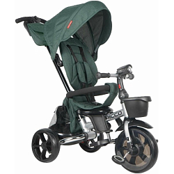 Велосипед  3-колесный TECH TEAM Ricco green темно-зеленый