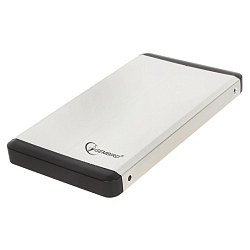 Внешний корпус для HDD Gembird EE2-U3S-2-S  2.5", серебро, USB 3.0, SATA, металл
