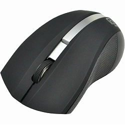 Мышь БП OKLICK 615MW черная/серебристая