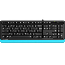 Клавиатура A4TECH Fstyler FK10 черный/синий