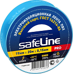 Изолента SAFELINE 19/20 синий