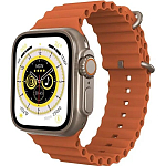 Смарт-часы M8 Ultra, оранжевые