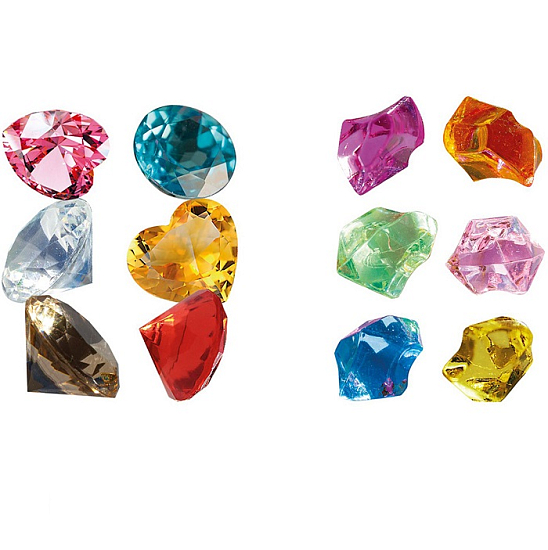 Раскопки набор "Драгоценные камни" 12 блоков (50 драгоценныхкамней) УТМ01477512