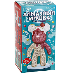 Алмазная мозаика на фигурке с полным заполнением «Медведь» пироженка 10664946