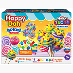 Набор для лепки с формочками Яркие леденцы 24 см HAPPY DOH PDSET-124775