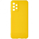 Задняя накладка ZIBELINO Soft Matte для Samsung Galaxy A13 4G (желтый) защита камеры