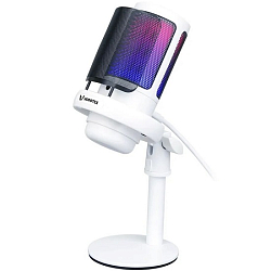 Микрофон конденсаторный VOROTEX A6 белый, USB