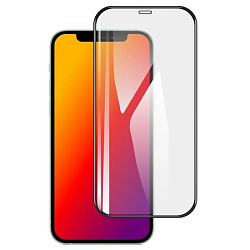 Противоударное стекло CERAMIC для iPhone 12 Pro Max глянцевое (тех. пак)