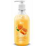 Жидкое крем-мыло GRASS Milana молоко и мед, 500мл (126100)
