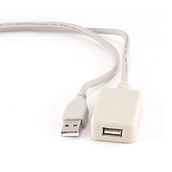 Кабель-удлинитель USB  4.8м GEMBIRD/CABLEXPERT UAE016