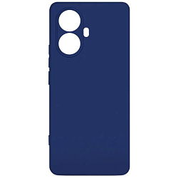 Силиконовый чехол DF для Realme 10 Pro+ (5G) DF rmCase-29 (blue)