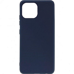 Задняя накладка ZIBELINO Soft Case для Xiaomi 11 Lite/Mi 11 Lite (темно-синий)