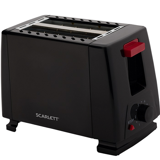Тостер SCARLETT SC-TM11021 (Rosso Nero)