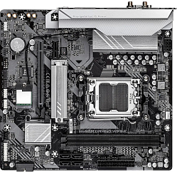 Материнская плата Gigabyte B650M GAMING WIFI6E, AM5, AMD B650, 2xDDR5, 4xSATA, 1xM.2, 1xPCIe 4.0 x16, 1xPCIe 3.0 x1, 1xD-Sub, 1xHDMI (v2.1), 1x2.5Gb L