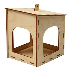 Кормушка для птиц «Домик малый», 13 × 15 × 17 см