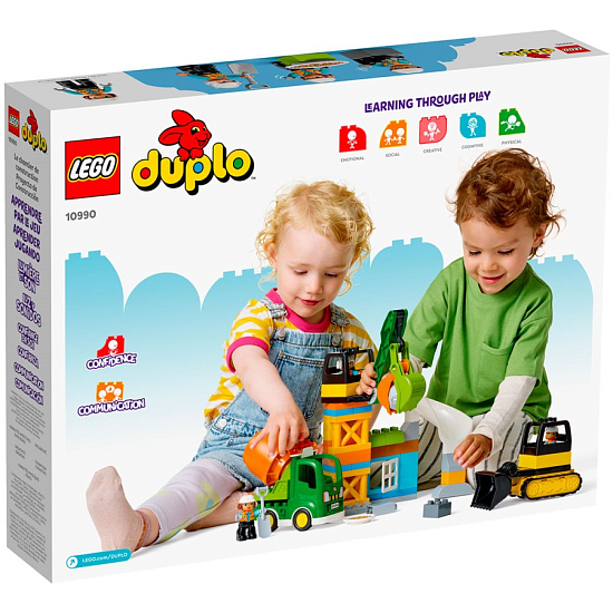 Конструктор LEGO DUPLO 10990 Строительная площадка
