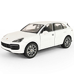 Машинка WELLY 1:24 Porsche Cayenne Turbo, белый