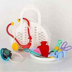 Набор доктора «Доктор №3», 16 предметов, в сумке 3732541