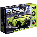 Конструктор UNICON гоночная машина «Техника. Mechanics» 1:24, 2 варианта сборки, 443 д 9900746