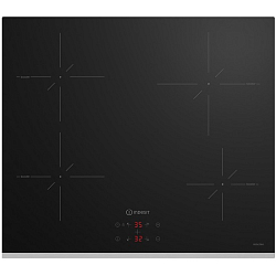 Варочная панель INDESIT IS 41Q60 FX черный/нержавеющая сталь