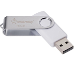 USB  8GB SMARTBUY Twist серебро