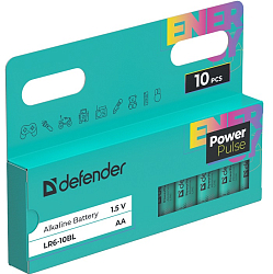 Элемент питания DEFENDER LR06 PowerPulse BL-10