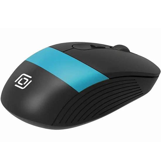 Мышь БП OKLICK 310MW черный/синий