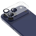 Противоударное стекло для камеры KEEPHONE REGGIO FULL GLUE PROTECTIVE CAMERA LENS для iPhone 17 PRO, BLUE