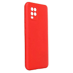 Силиконовый чехол MOBIS для Xiaomi Mi10 LiTE (Красный) матовый