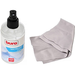 Чистящий набор (салфетки + гель) Buro BU-Gsurface для поверхностей 200мл