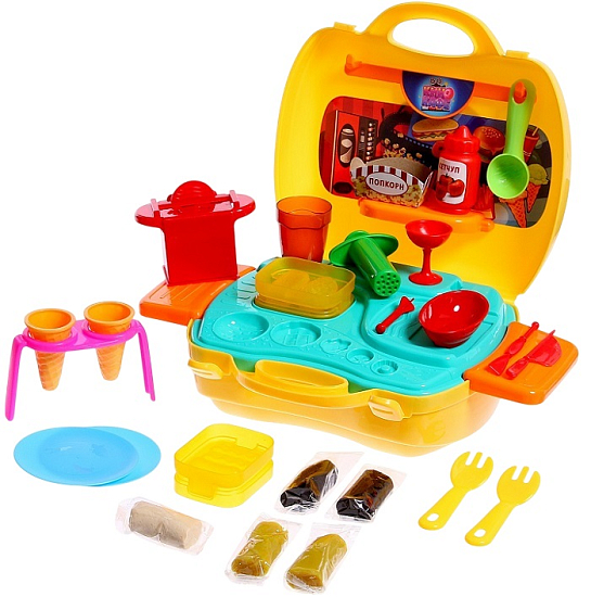 Игровой набор для лепки «Кино-кафе» 4097846