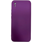 Задняя накладка SILICONE COVER для Xiaomi Redmi 9A №15 Фиолетовый