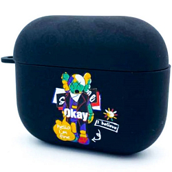 Силиконовый чехол LUXO KAWS для AirPods 3 Рисунок A42