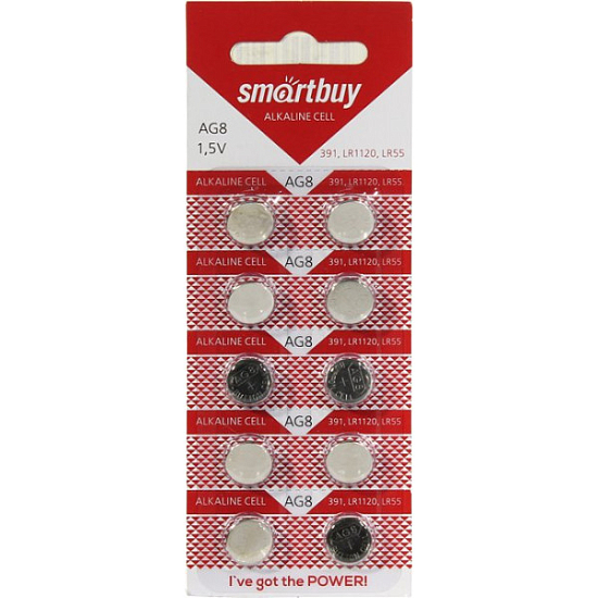 Элемент питания SMARTBUY AG08 BL-10