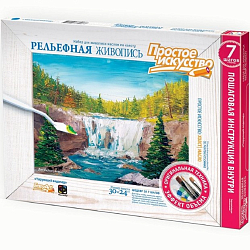 Рельефная живопись «Чарующий водопад»   4841135