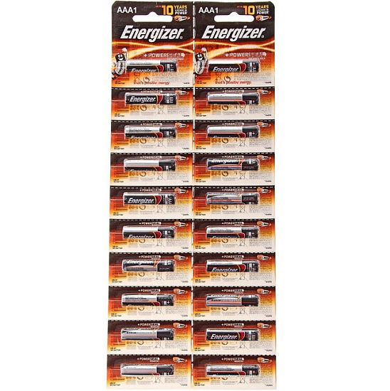 Элемент питания ENERGIZER LR03 BL-12