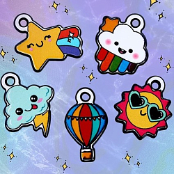 Набор с шармами, 5 шт. 9019594