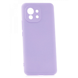 Силиконовый чехол NANO для Xiaomi Mi 11 (Сиреневый)