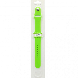 Силиконовый ремешoк MOBI для Apple Watch 38/40mm зеленый (031) (L)