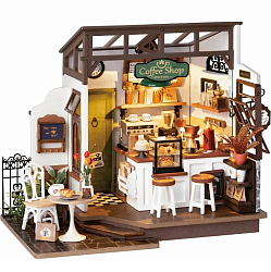 Конструктор Румбокс Кафе No. 17 Robotime Slow Life Café