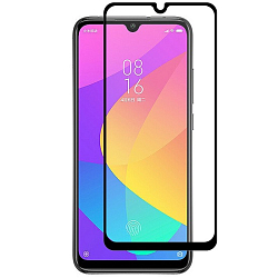 Противоударное стекло 11D FAISON для XIAOMI Redmi Note 9, GL-07, черное, полный клей