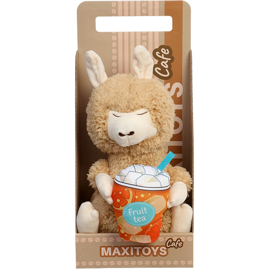 Мягкая игрушка MaxiToys «Лама Альма», 25 см 10941687