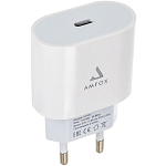 Сетевое ЗУ 1Type-C 3A AMFOX AH-20 белый