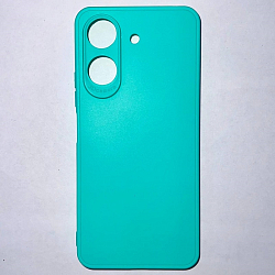 Задняя накладка Мобилис для Xiaomi Redmi 13C (4G)/Poco C65 (5G), морской зеленый , матовая с защитой камеры