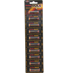 Элемент питания KODAK LR03 Max BL-10  (K3A-1) (100/1000)